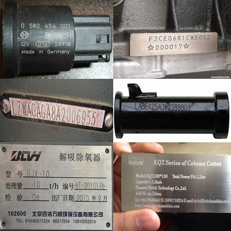 Low Price Handheld Dot Peen Pneumatic VIN number Marking Machine