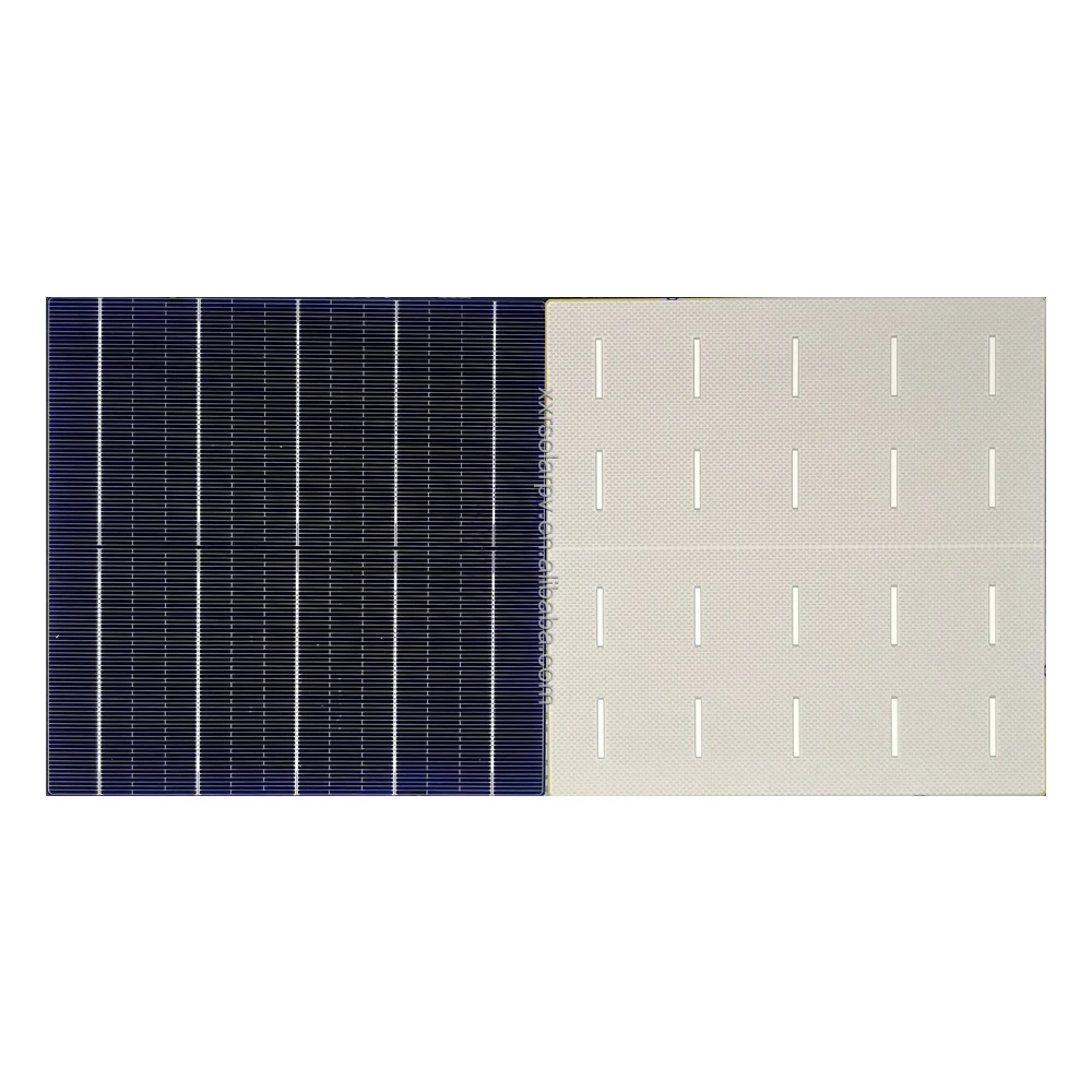 Cheap wholesale China manufacturer 5bb 5busbar monocrystalline solar cells 156*156mm 5.476watt 22.5% PERC solar panel cells