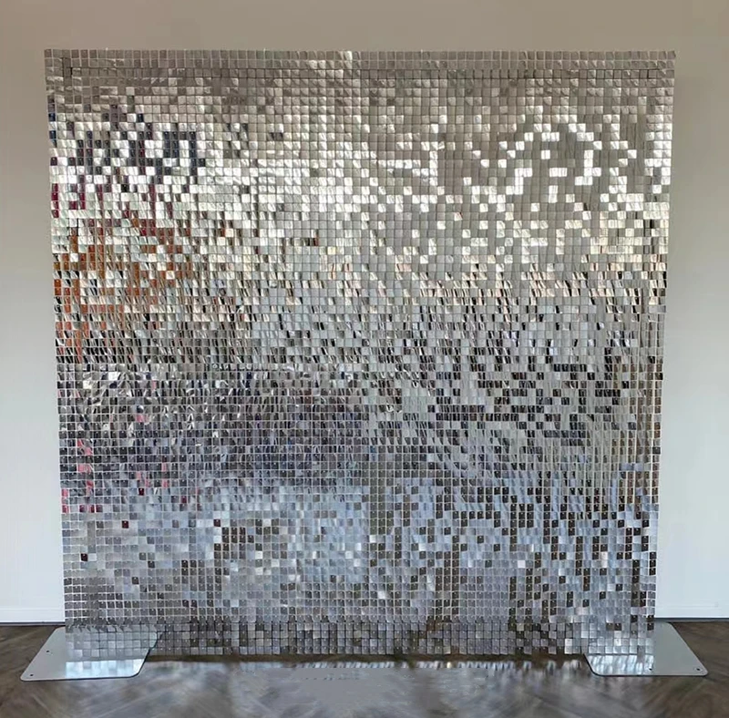 YOPIN-897 Event Party Supplies Gold Sequin Shimmer Wall Backdrop Panels For Wedding Decorations