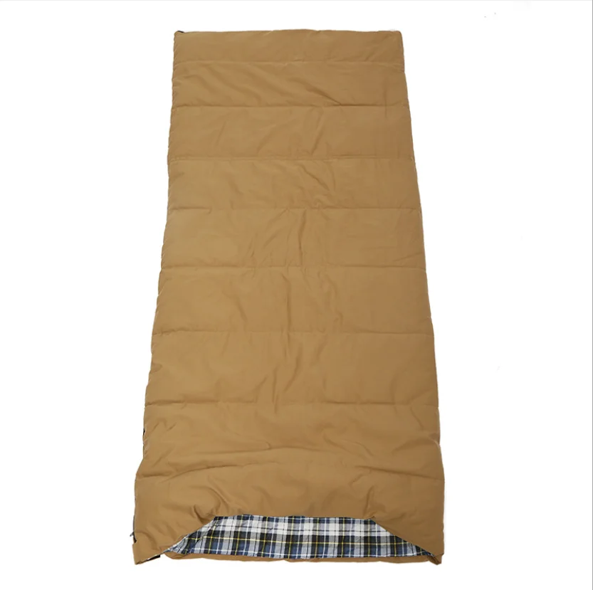 E-Rike Envelope sleeping bag for adults outdoor camping sleeping bag canvas sleeping bag