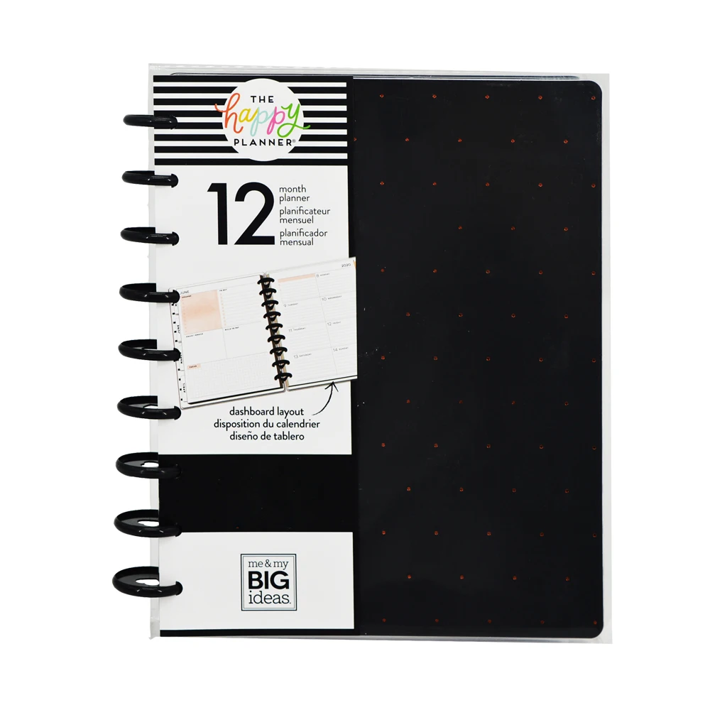 2023 Hot sale Custom logo Printed Logo A4 Spiral Weekly  Workout Dairy Journal Planner diary notebook Printing for sale