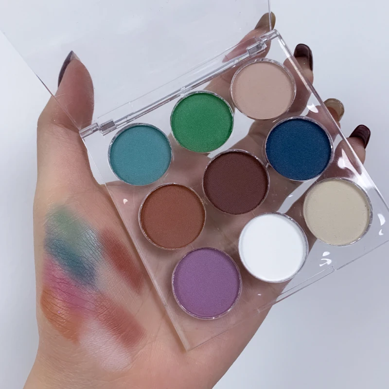 Private Label Customized Highlight Gradient Palette Kit Nail Art Chrome Mirror Powder