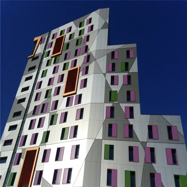 High quality aluminum composite panel manufacturer building facade alucobond acp with good buy price factory