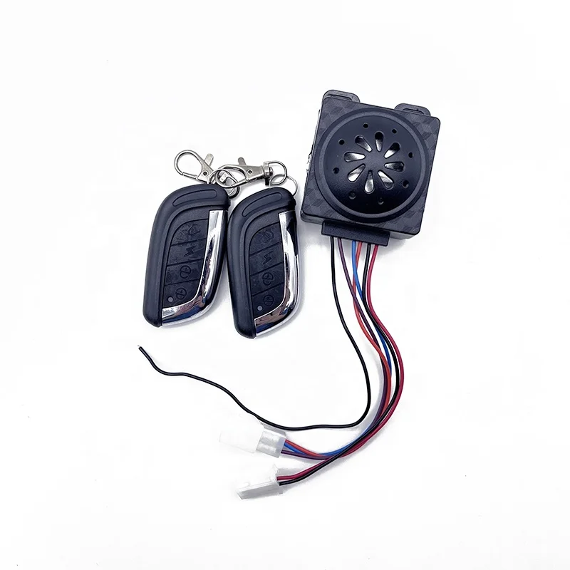 36V-72V Anti-theft Device Remote Control Lock Car Key for Citycoco Harley Electric Scooter Vehicle Burglar Alarm Modified Parts