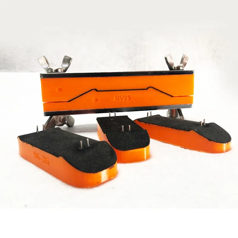 Metal 3 concave fingerboard deck press fingerboard mold