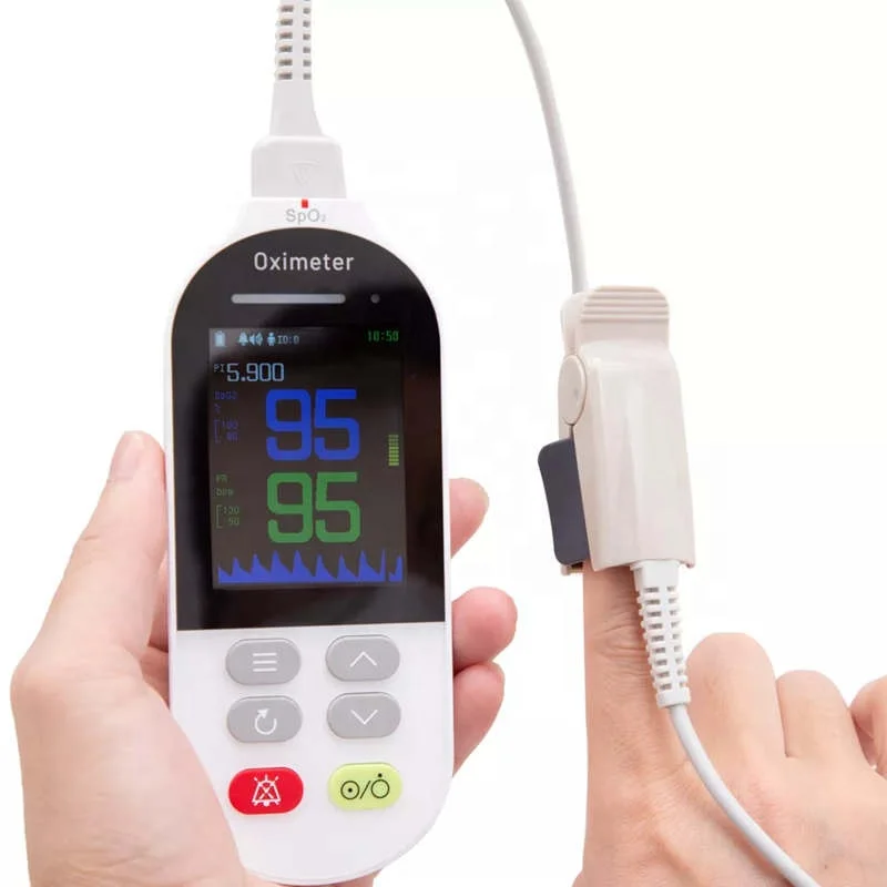Veterinary SPO2 Tester Pulse Oxi-meter Monitor Animal Pet Dog Cat Blood Oxygen test Oxi Meter Vet Clinic Equipment