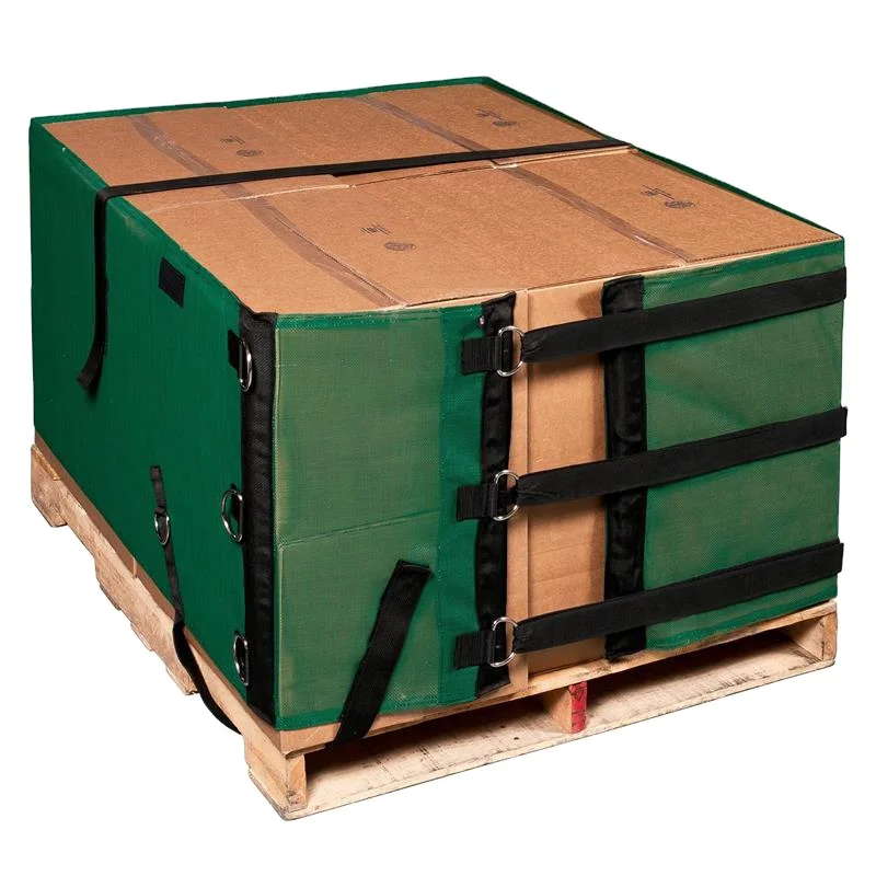 Customized mesh oxford reusable pallet cover easy to operate