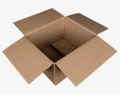 Fold paper boxes  carton recycled 5 ply corrugated used cardboard paperboard boxes packaging