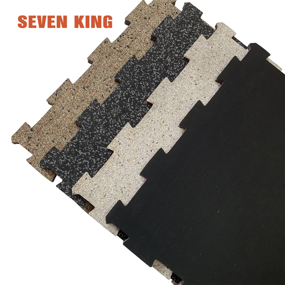 EPDM Interlocking Rubber Gym Floor Mats