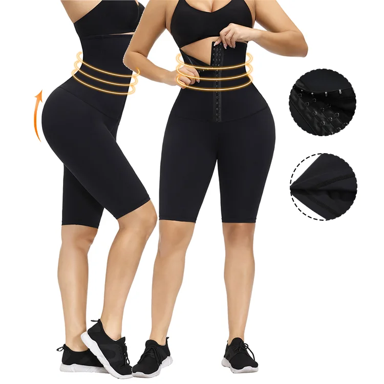 HEXIN Shaper Pants Custom Logo Wholesale Tummy Control Shapewear Leggings For Women Butt Lift Shapers