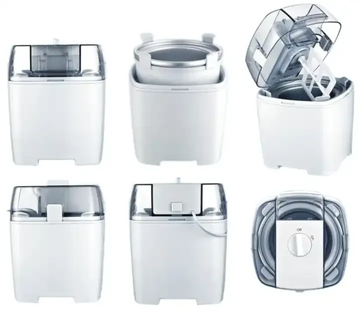 Wholesale Household Ice Cream Maker 1.5 Liter Capacity Automatic Mini Fruit Ice Cream Machine