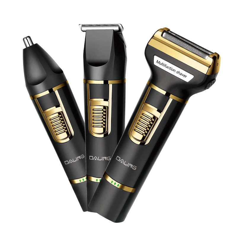 DL-9203 3 in 1 multifunctional USB rechargeable adult professional electric hair clipper razor rechargeable electric