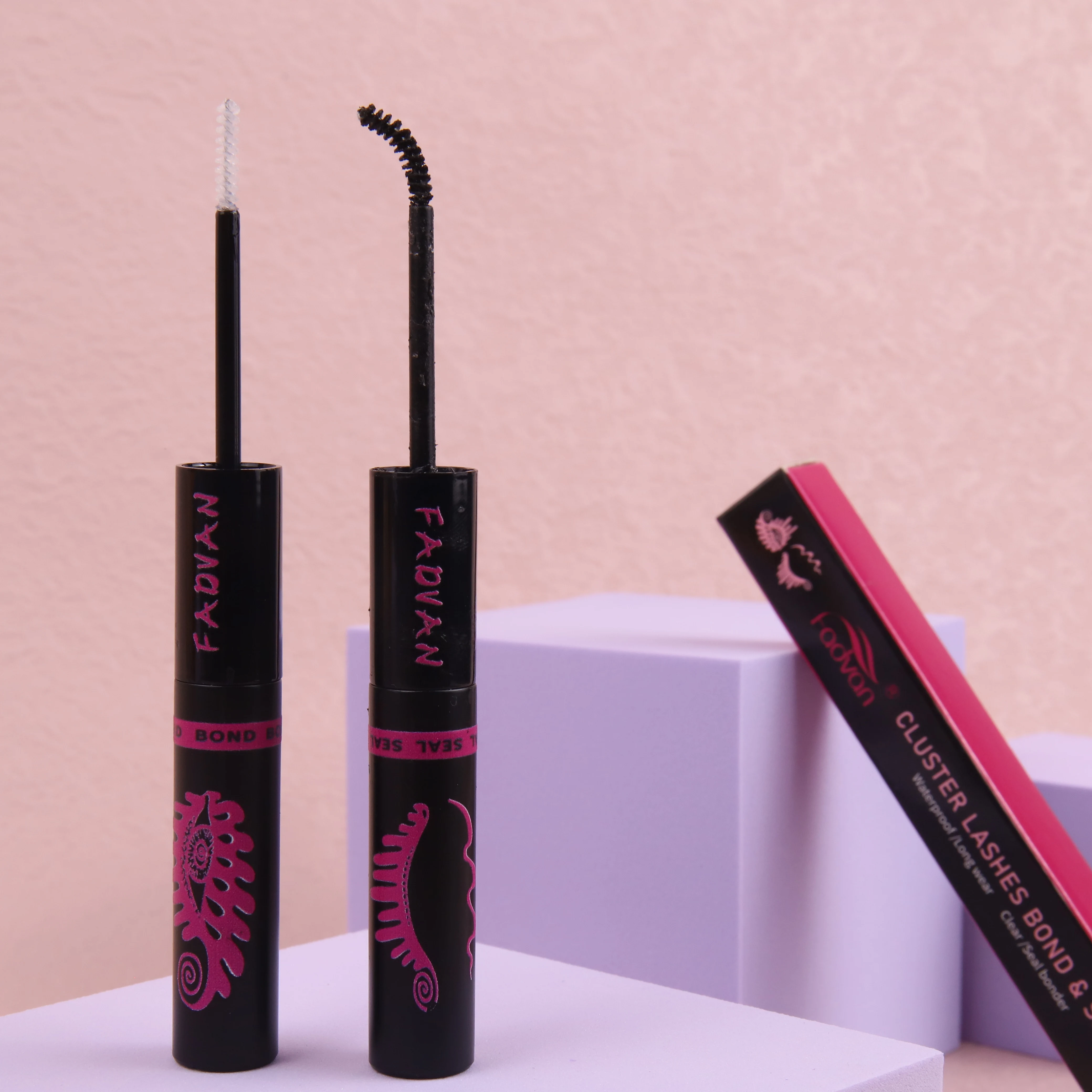 Fadvan Segmented Cluster Self-Application Diy Lash Glue Private Label Eyelash 3D Effect Segmented Diy Lashes Extension