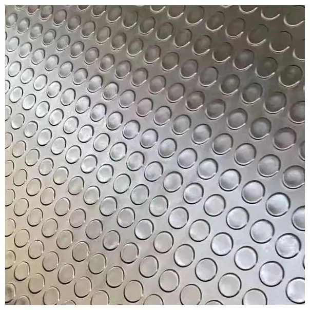 2mtr wide Rolled up Coin grip rubber flooring