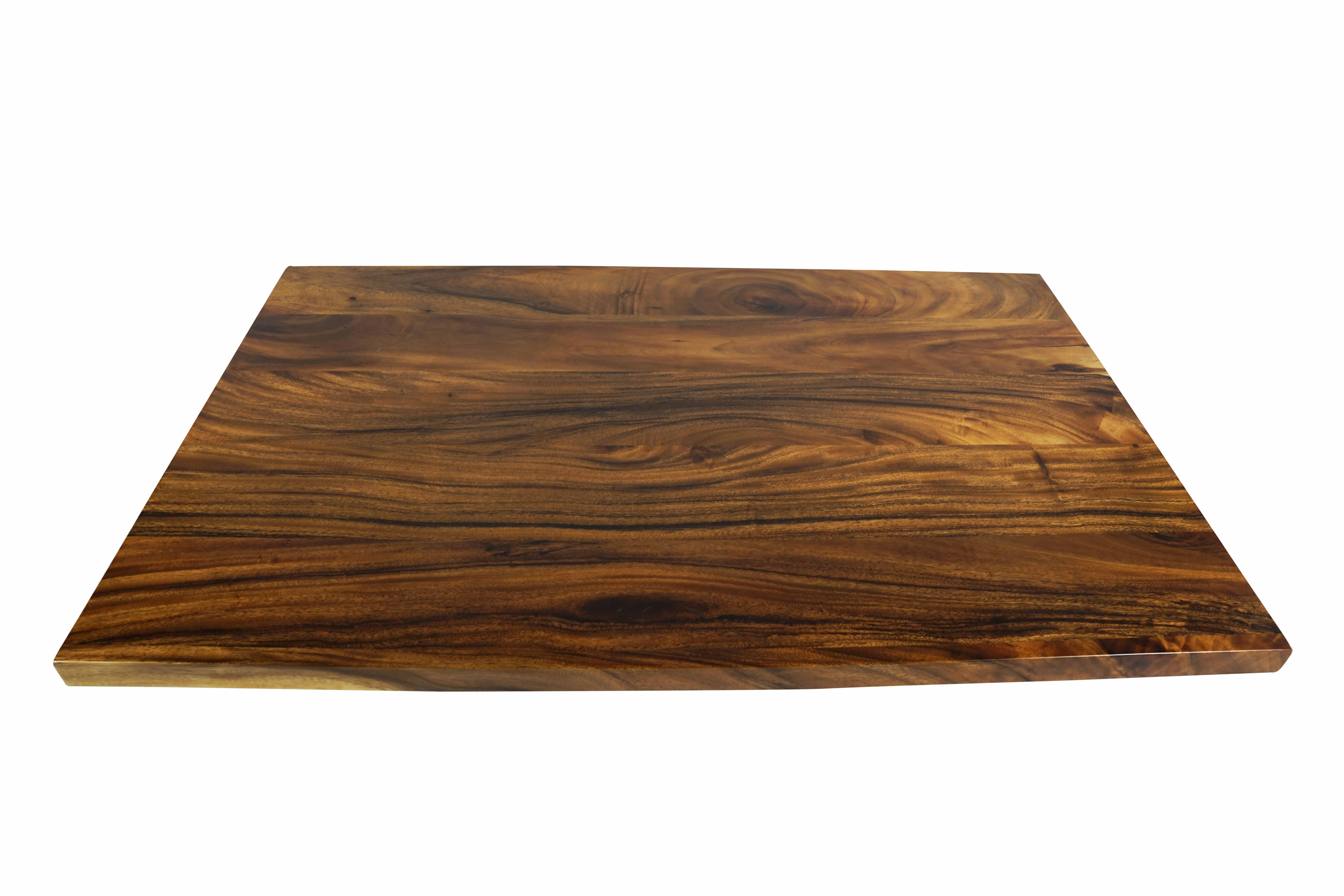 Однотонный обеденный стол в деревенском стиле с проклеенными краями 30x48x1,5 дюйма