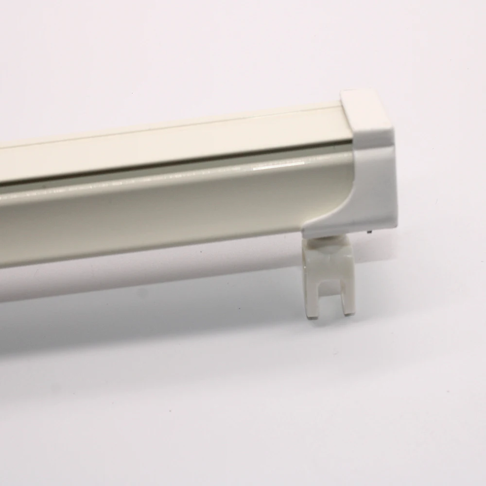 Manufacture Home Aluminum Curtain Track Rail Ceiling Curtain Track With Hook