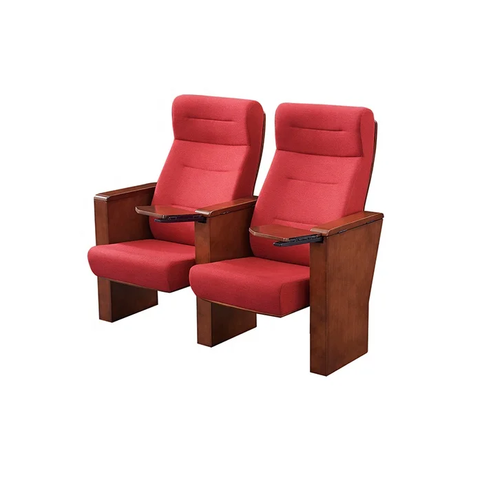 Price School Auditorium Seating Best Normal Size Movable Church Public Cinema Theater Seats Chair with Tablet YA-L169A