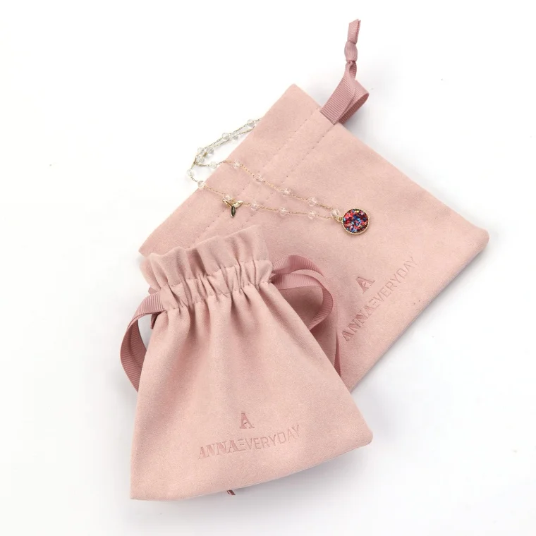 Hot sell jewlery packaging bag luxury with string