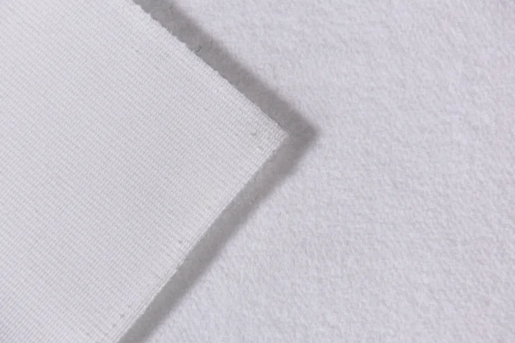 White Roller Brush Fabric Manufacturer Customized Woven Fine Denier Polyester Microfiber Brush Fabric