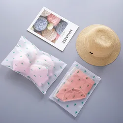 Custom Large Plastic Drawstring Bag with Custom Printed Logo Pe Plastic Frosted Bags Pouch Gift Packaging Poly Bag For Clothes