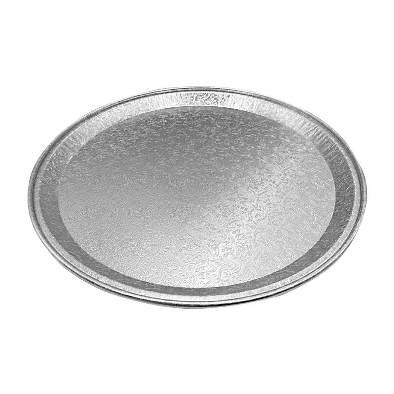 Круглые фольгированные лотки 1000 мл 12x12 дюймов 30x28x2 8 см для оловянной фольги круглый лоток из алюминиевой