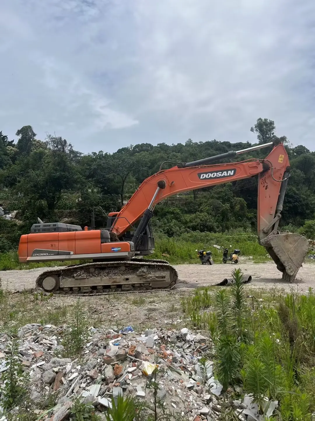 Doosan380 экскаватор Быстрая доставка на Подержанный продукт