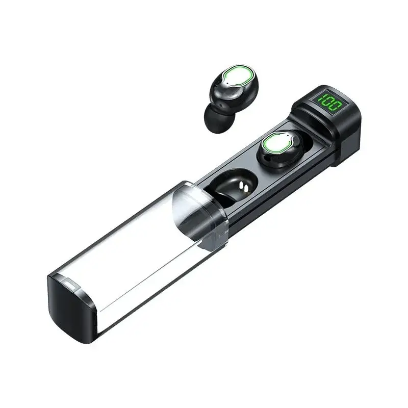 Audifonos BT 5,3 TWS BQ60 Беспроводная гарнитура HIFI качество звука для всех смартфонов прозрачные наушники Электроника