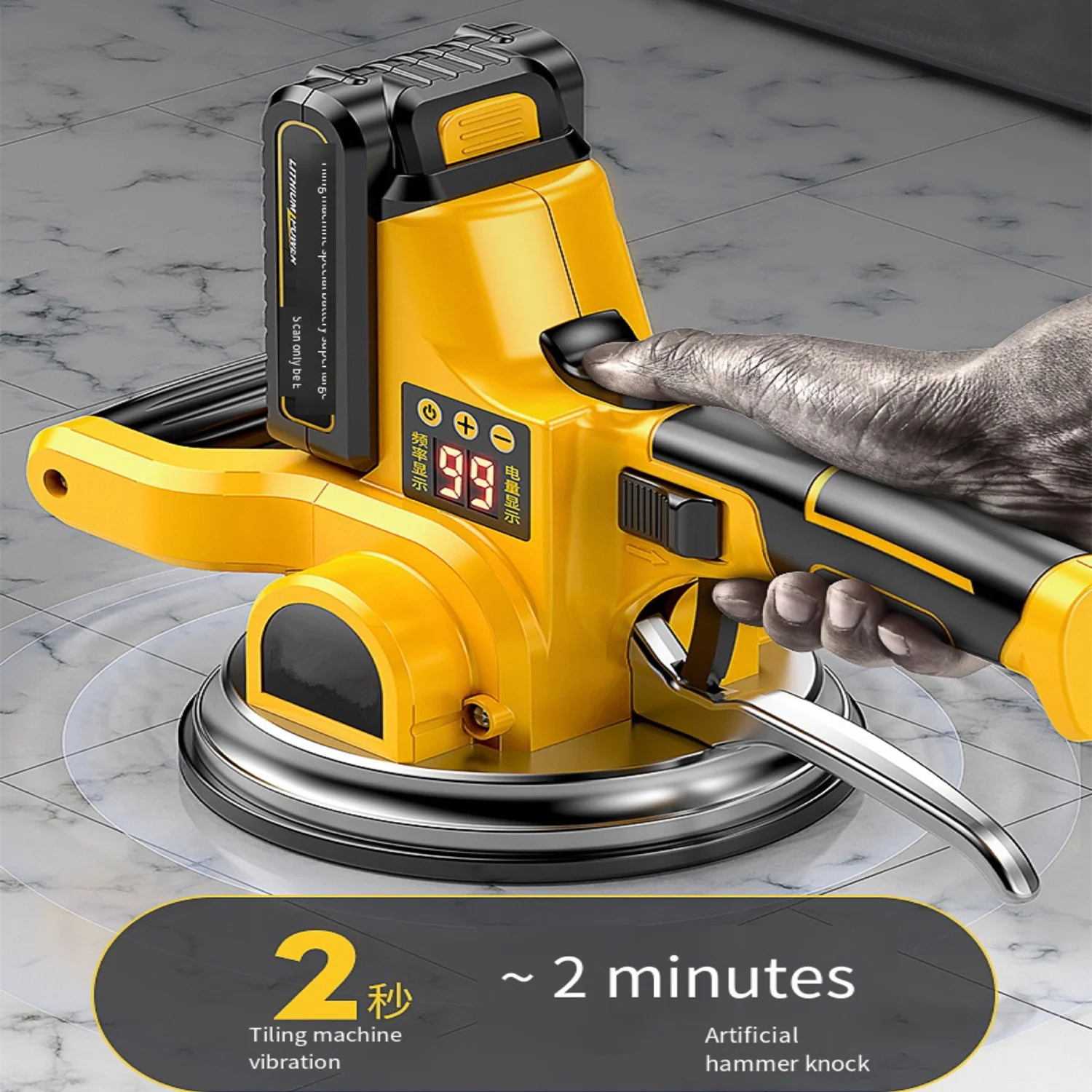 Handheld Wall Floor Electric Tiling tools Tiles Ceramic Vibrator tile leveling machine