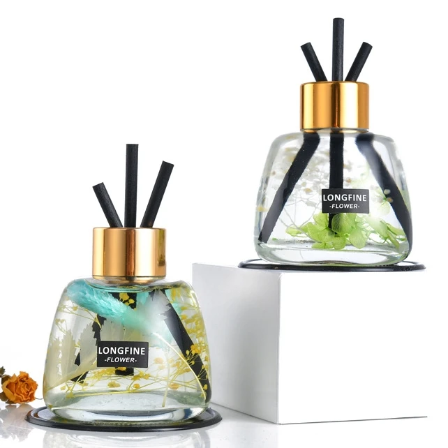 new product aroma oil ceramic diffuser aroma reed diffuser with rattan stick