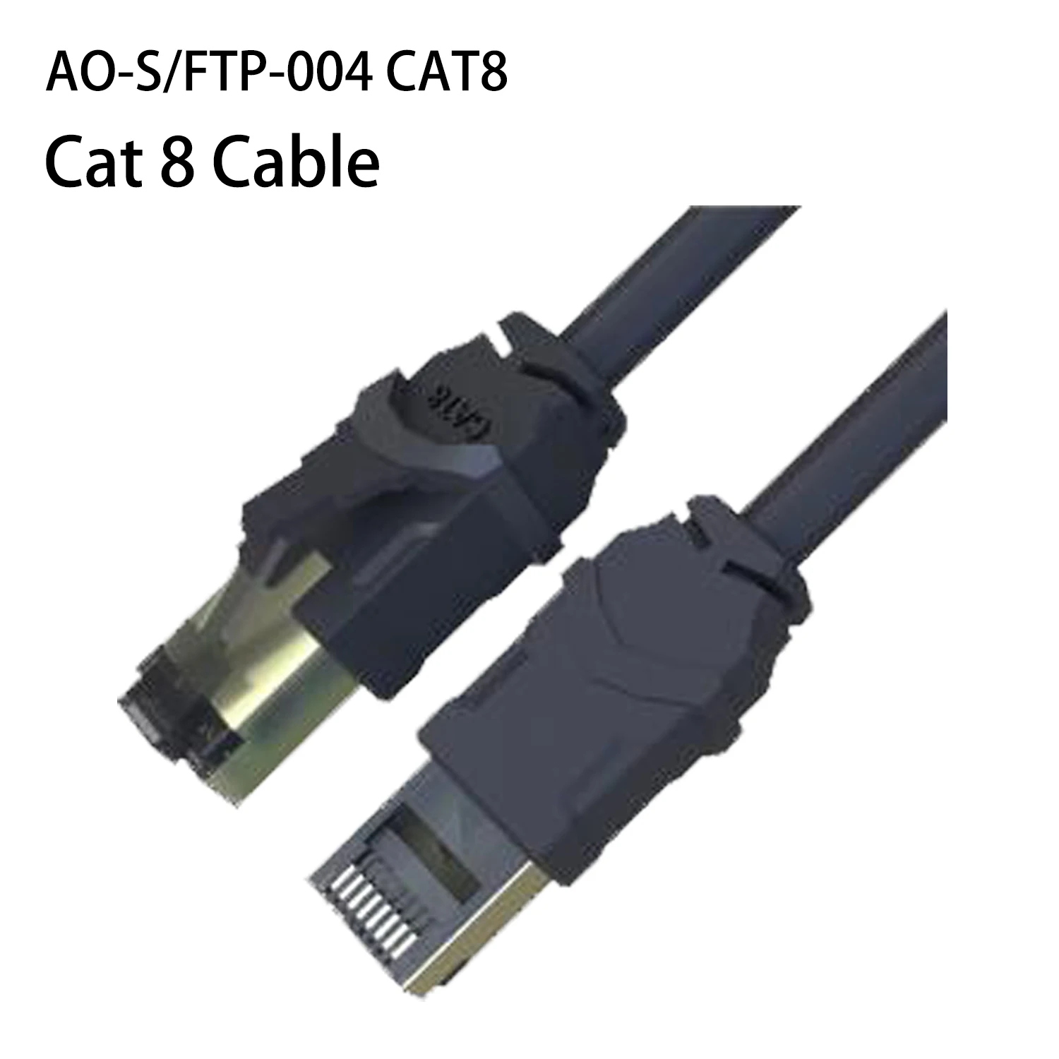 Cat8 Ethernet Cable Heavy Duty High Speed LAN Cable for Outdoor&Indoor 40Gbps 2000Mhz RJ45 Connector for Router Modem Gaming
