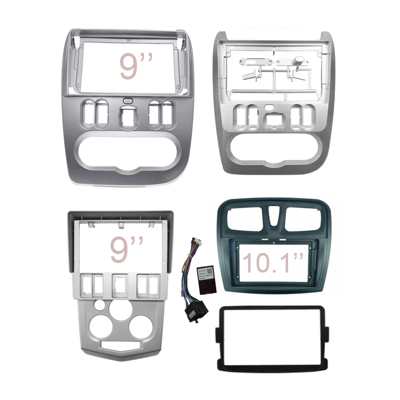 auto car audio dash tirm panel Fascia Bezel Car console Multimedia Frame Android  panel for car Logan RENAULT