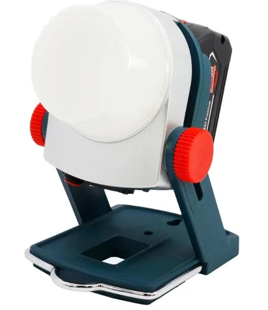 Professional Magnetic Base Compact Design 18V Tool Battery Powered Dimmable Cordless LED Work Light for Car Repairing