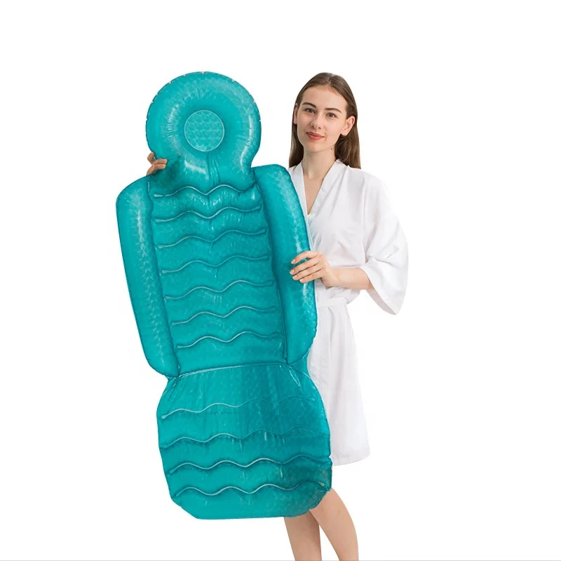 Inflatable spa cushion indoor bathtub backrest suction cup hip cushion chair head cushion water injection