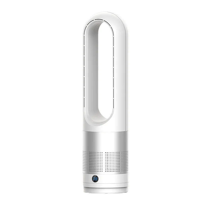 Cooling Leafless Electric Natural Wind Bladeless Cooling Floor Fan Cold Wind Hot Wind Air Purification remote control