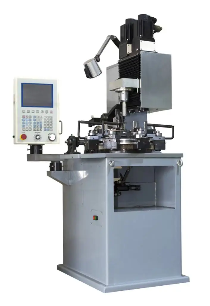 Round copper wire & flat copper wire winding machine, High Frequency Transformer Equipment Semi Automated Winding Machine