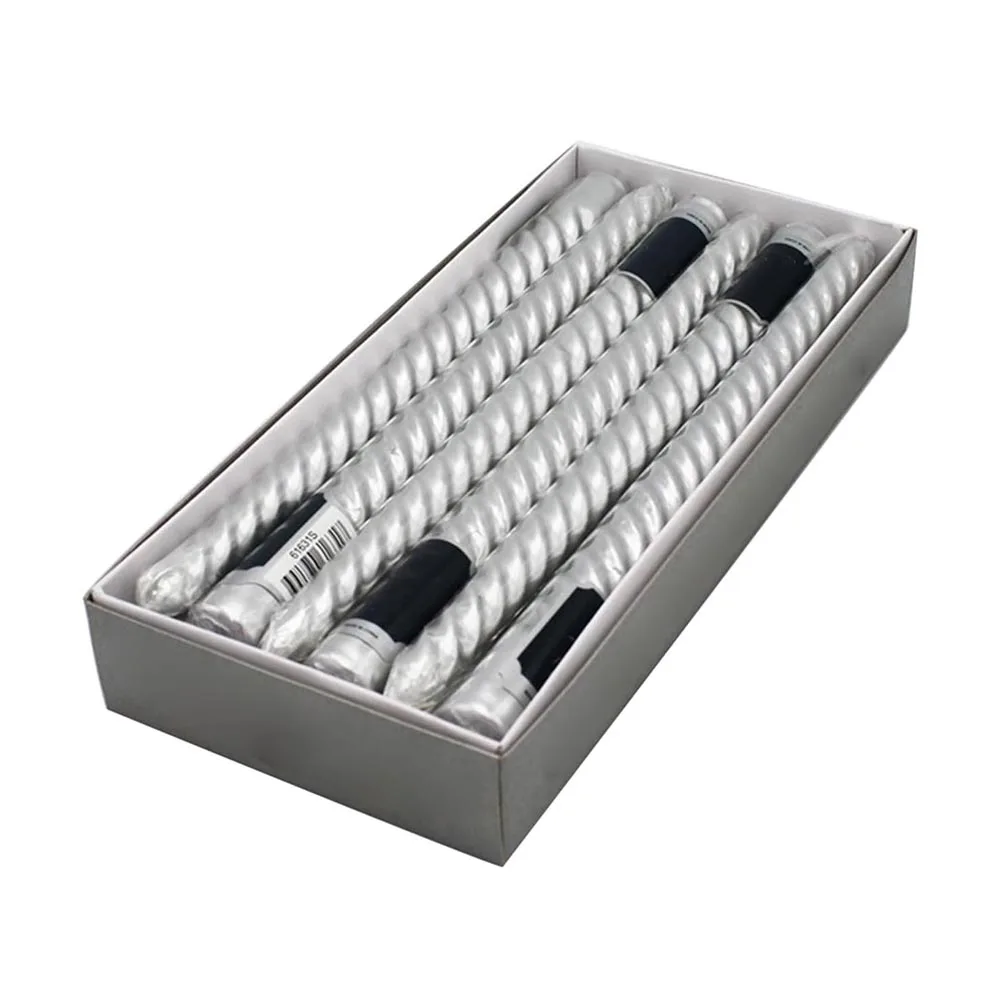 paraffin wax made 8' glitter pillar color taper candle