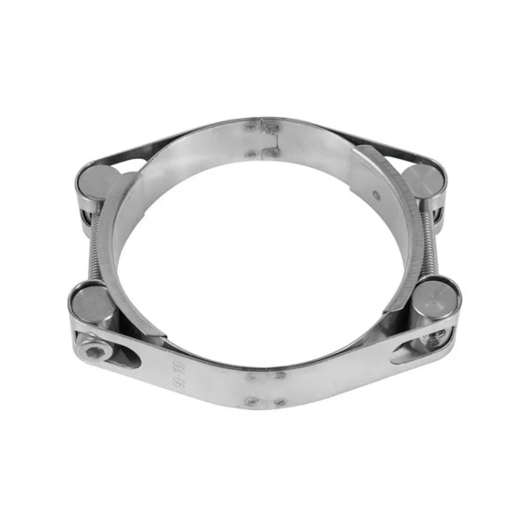Factory Price Heavy Duty Adjustable Tube Clamps 304 Stainless Steel Robust Hose Clamp