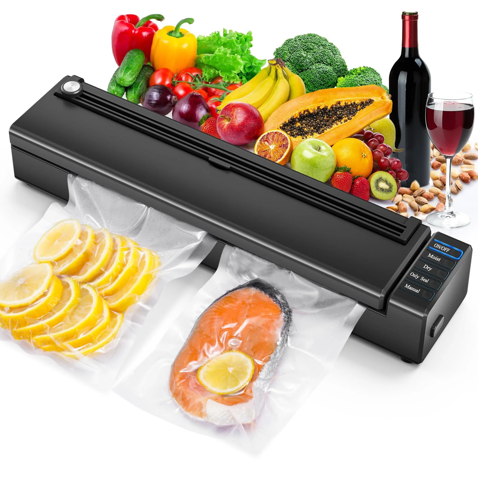 Mini Electric Plastic Food Vacuum Sealer Wholesale Prices USB Power Source For Household Use Vacuum Packing Sealer