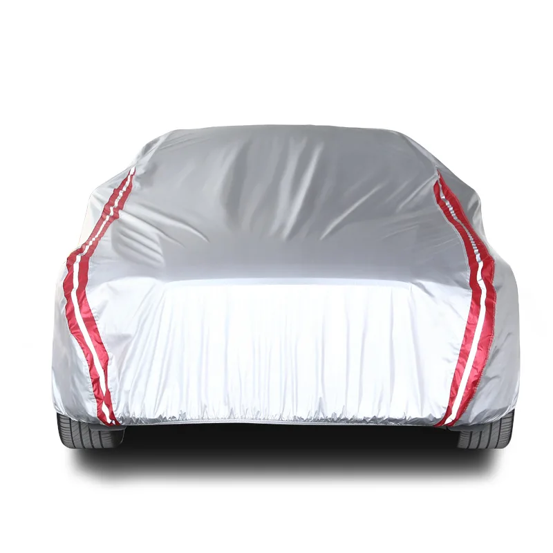 Aluminum film generous sunscreen car cover can be customized LOGO style color