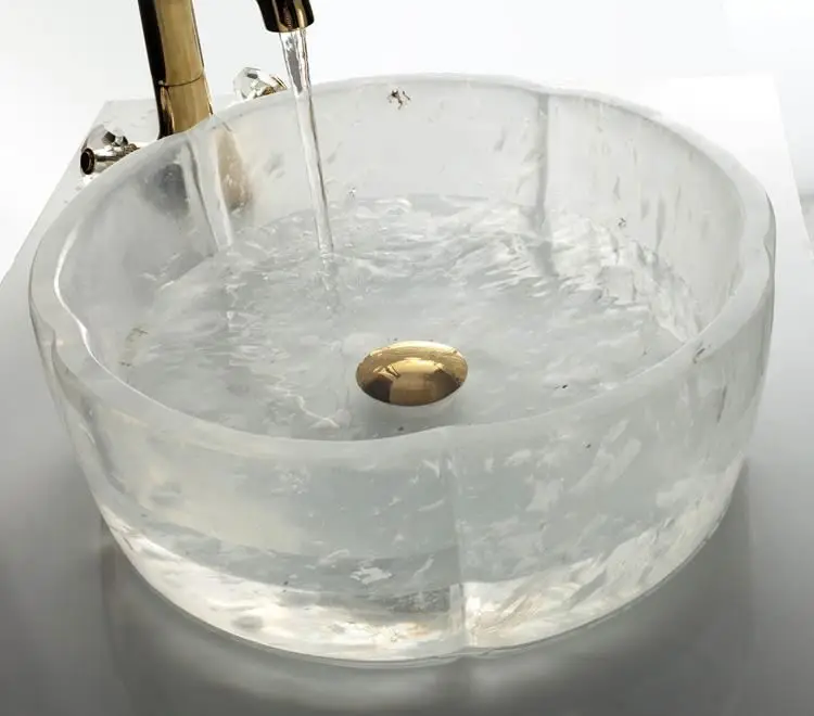 countertop porcelein ceramic porcelain art basin round