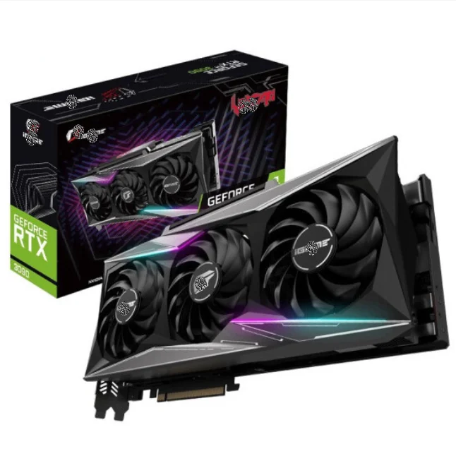 In Stock GPU RX 6800 XT High End 16gb 3060ti 3070 3080 24gb Video 3090 RTX Graphics Card from iGame