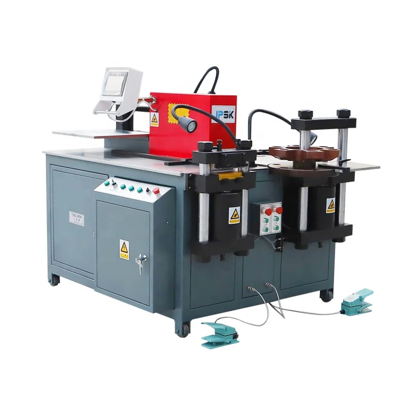 CNC Copper/Aluminum Busbar Cutting Punching Bending Machine