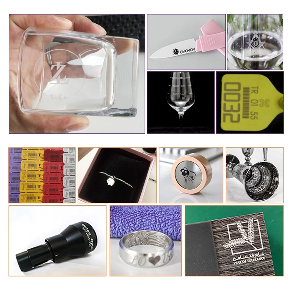 Factory sale laser marker 3W 5W 8w 10W 355nm source UV laser cutting machine Laser Marking Machine for glass plastic price