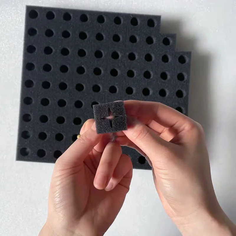 Solar Agricultural Greenhouses Seed Growing Media Cubes Hydroponic Sponges 50mm Square Hydroponics Farms Cubes Soiless Sponge