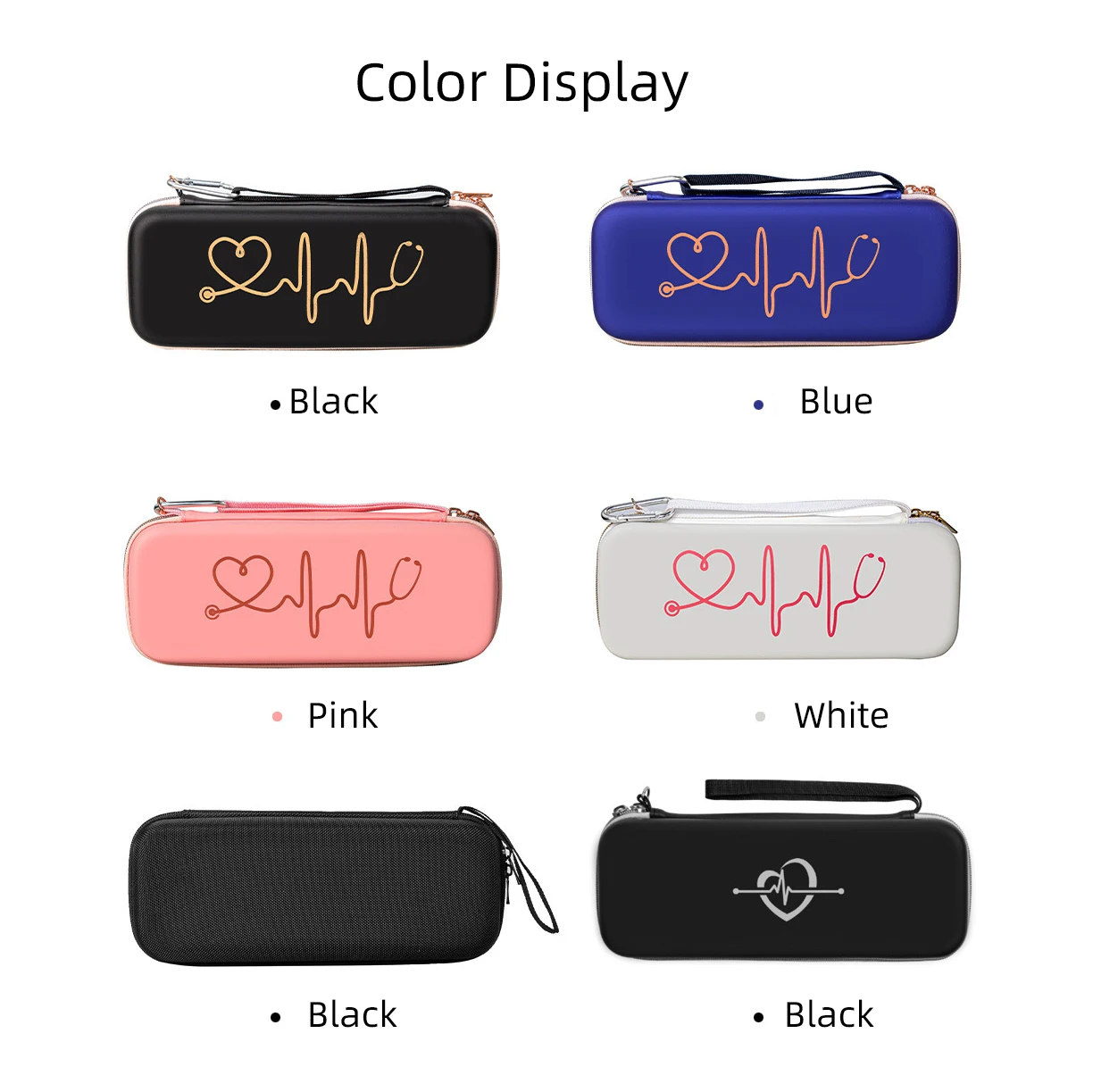 Custom EVA Hard Shell eva medical equitment box Portable  waterproof Carry Medical Bag eva stethoscope Diagnostic Tools Case