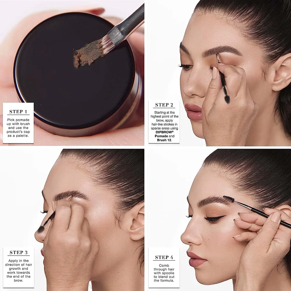 Waterproof Eyebrow Gel Eyebrow Pomade Custom Package Private Label Freeze Vegan Eyebrow Gel