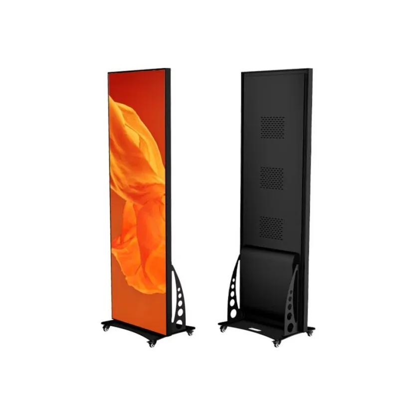 p1.8 p2.5 indoor Outdoor Poster Led Screen full Color Play Mode led display screen for shop wifi 4g usb Control p2.5 led poster