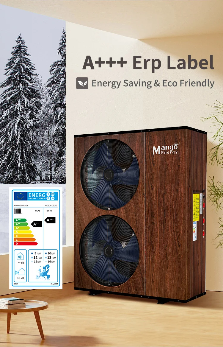 Heating and hot water heat pump CE Monoblock Cooling system R290 circulating Heat pump