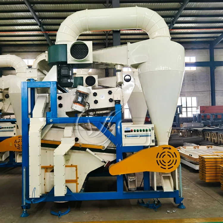 High purity and stable sesame wheat rice paddy millet beans seed cleaning and processing machine sesame cleaner