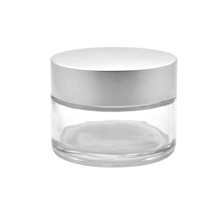 Китай, оптовая продажа, пустые косметические контейнеры для крема, стеклянная банка 200 мл